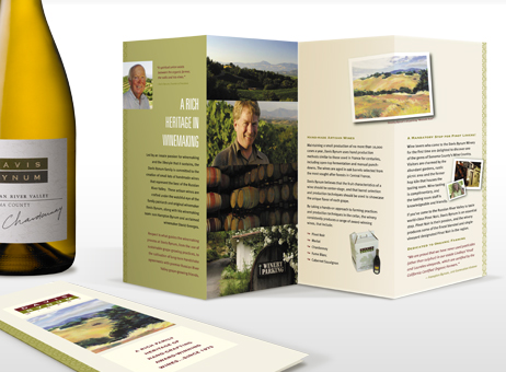 Davis Bynum Winery Brochure