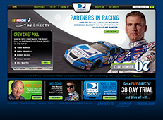 DirecTV NASCAR Website